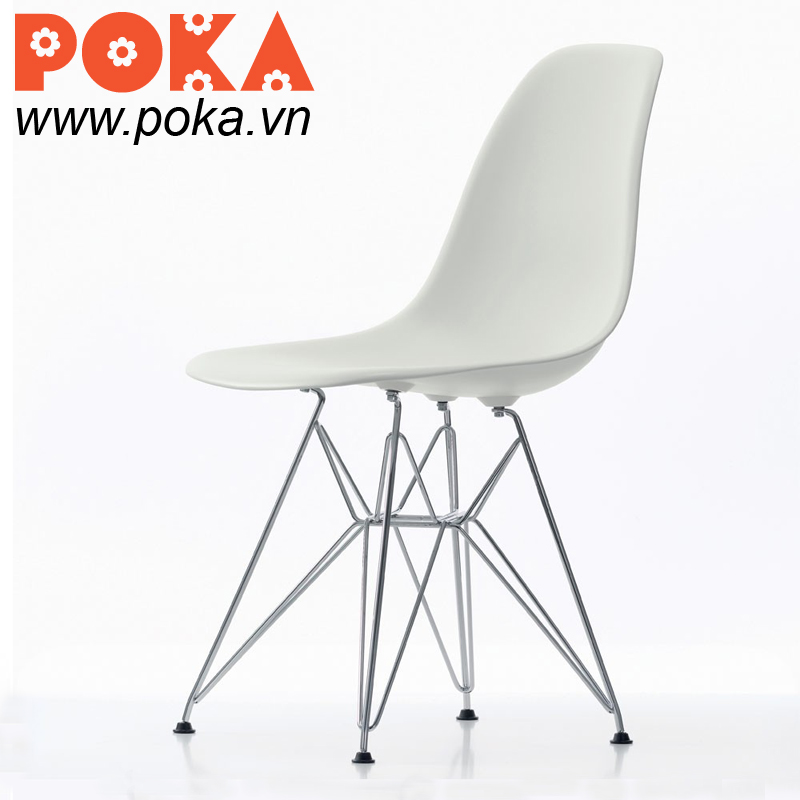 Ghế Eames DSR màu trắng