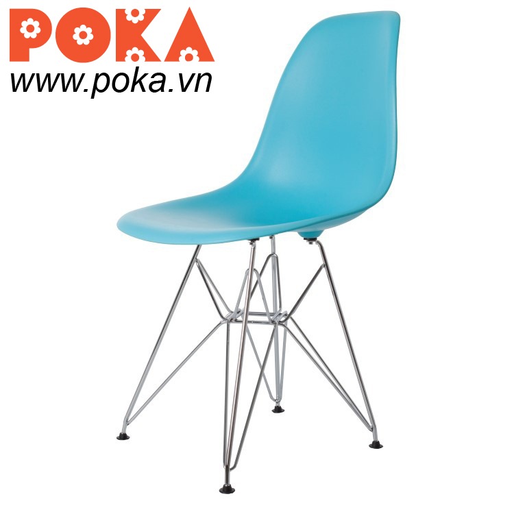 Ghế Eames DSR màu xanh da trời