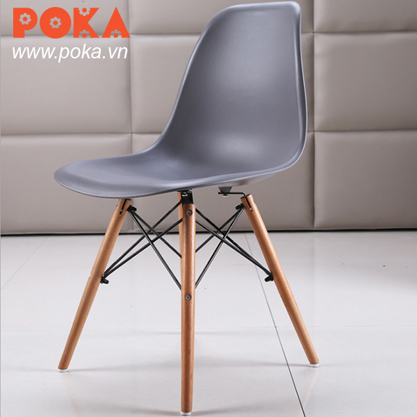 Ghế Eames DSW màu ghi xám