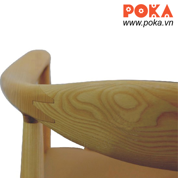 Round Wegner chair