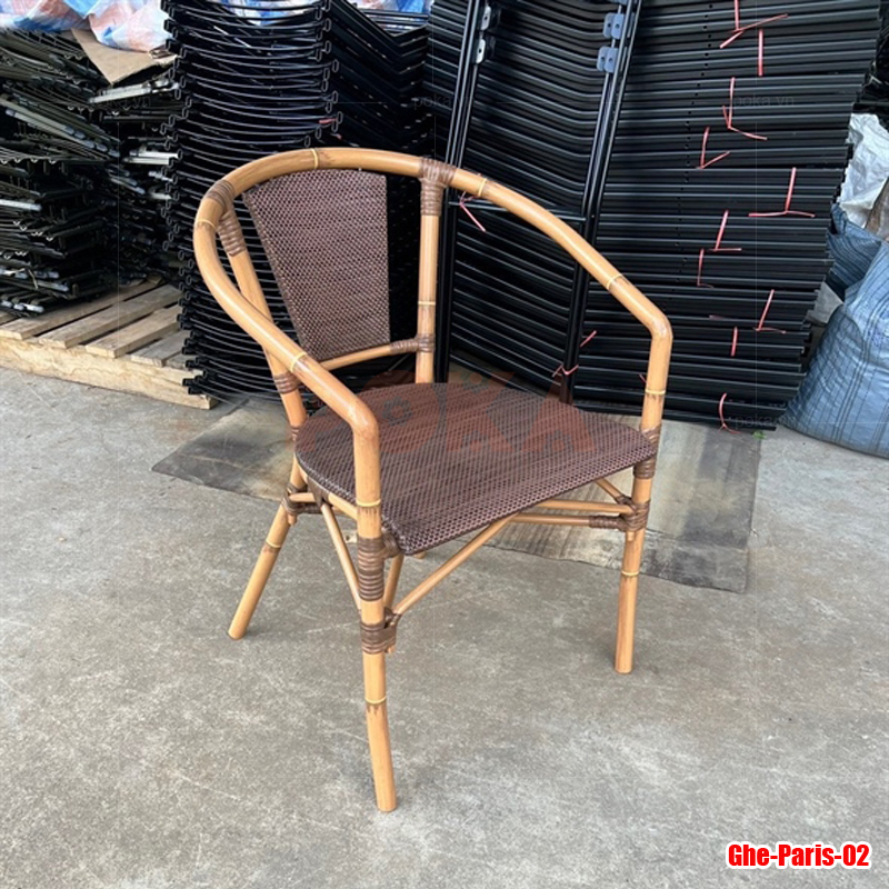 Ghế nhôm textilene Paris Fansipan 02 có tay