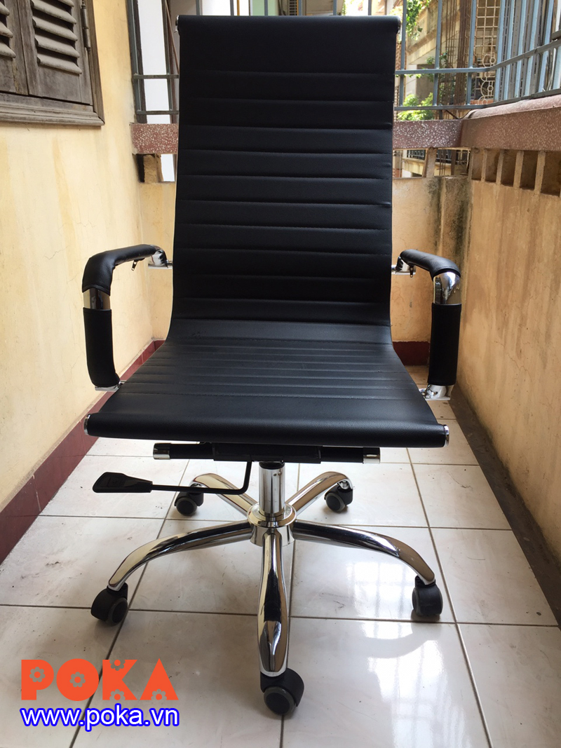 Ghế xoay đệm da A01