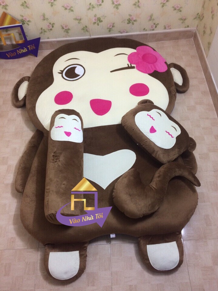 Đệm Thú Bông xinh xắn dành cho bé yêu