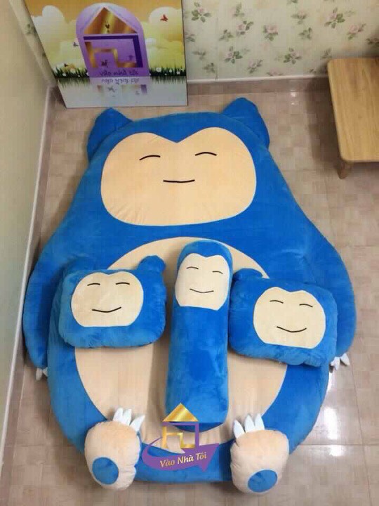 Nệm Thú Bông hoạt hình - Cùng bé trưởng thành