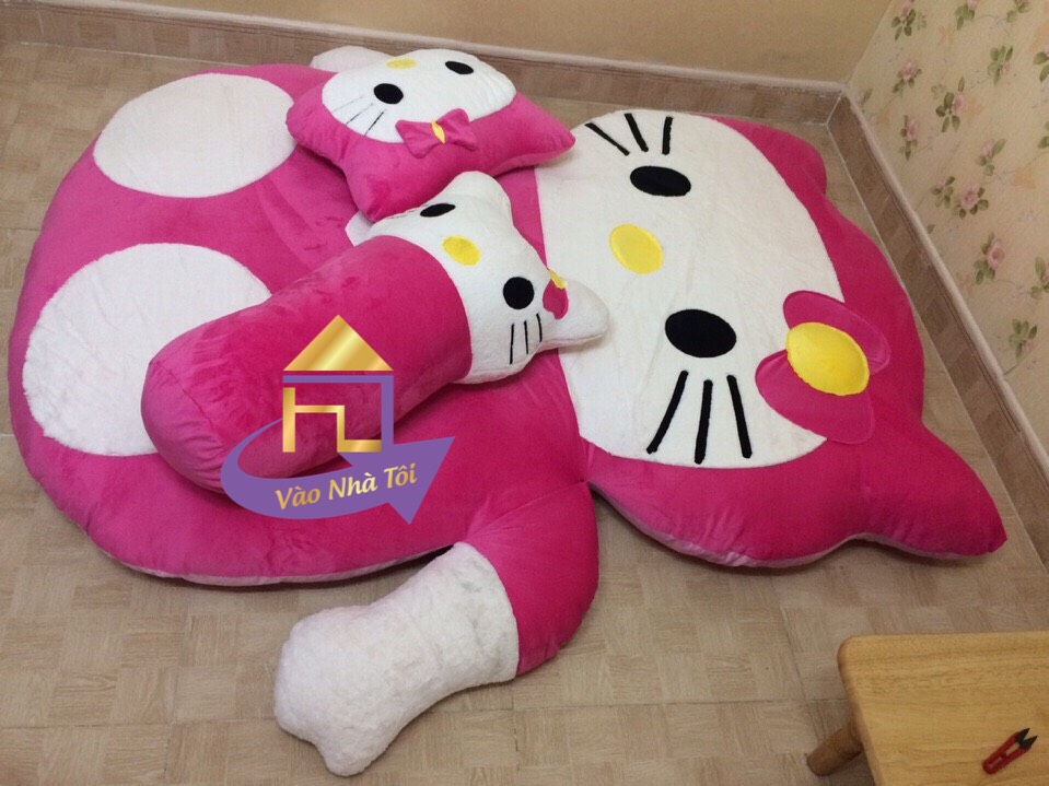 Nệm Thú Bông hoạt hình - Cùng bé trưởng thành