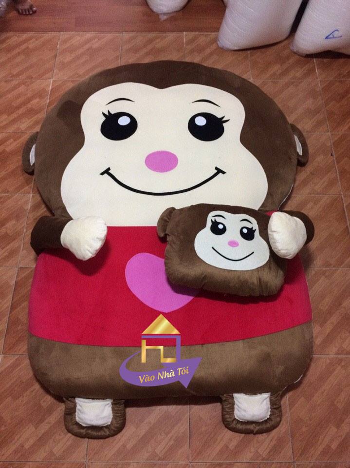 Không còn khó khăn khi tập cho bé ngủ riêng với Nệm Thú Bông