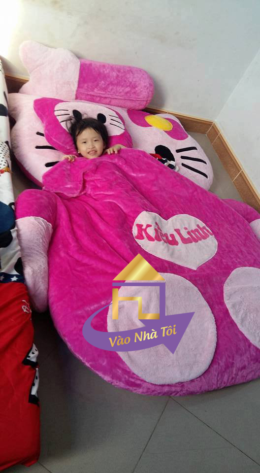 Tuyệt chiêu tập cho bé tự chăm sóc bản thân với Giường Thú Bông