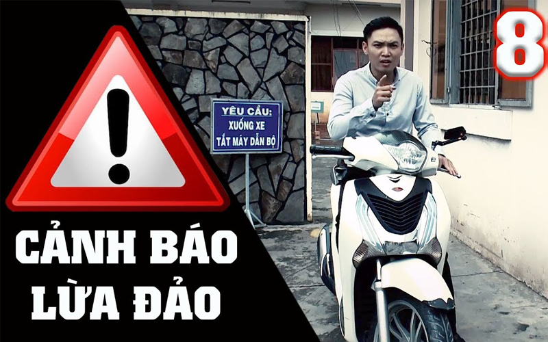 Cảnh báo mua xe máy Honda SH lừa đảo