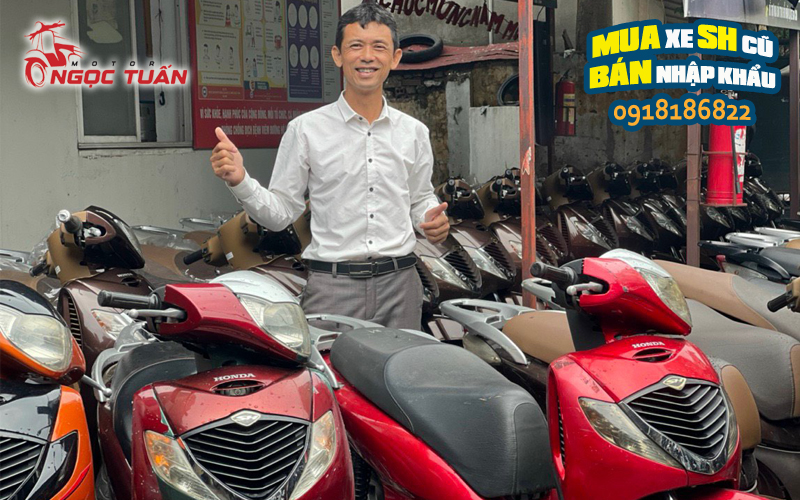 Cửa hàng bán xe SH nhập khẩu tại Hà Nội - Ngọc Tuấn Motor