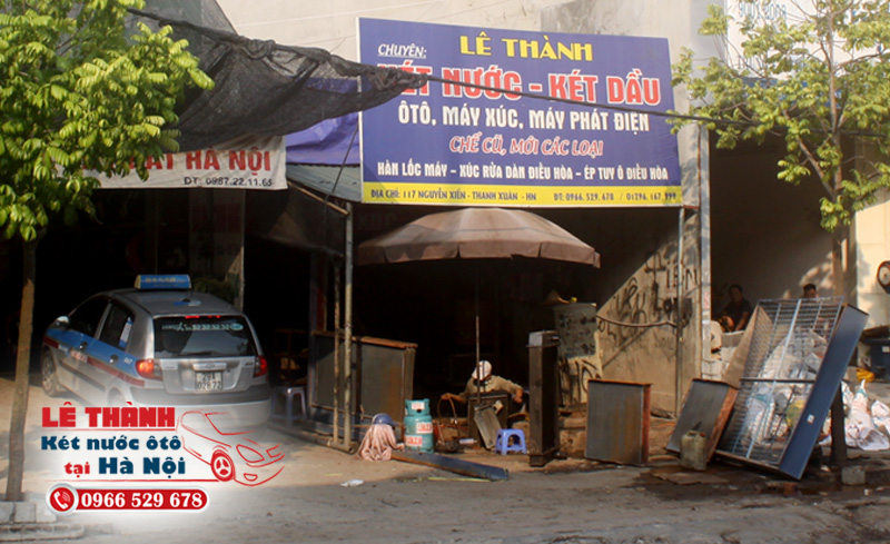 Thông hàn két nước ô tô, két làm mát, két dầu