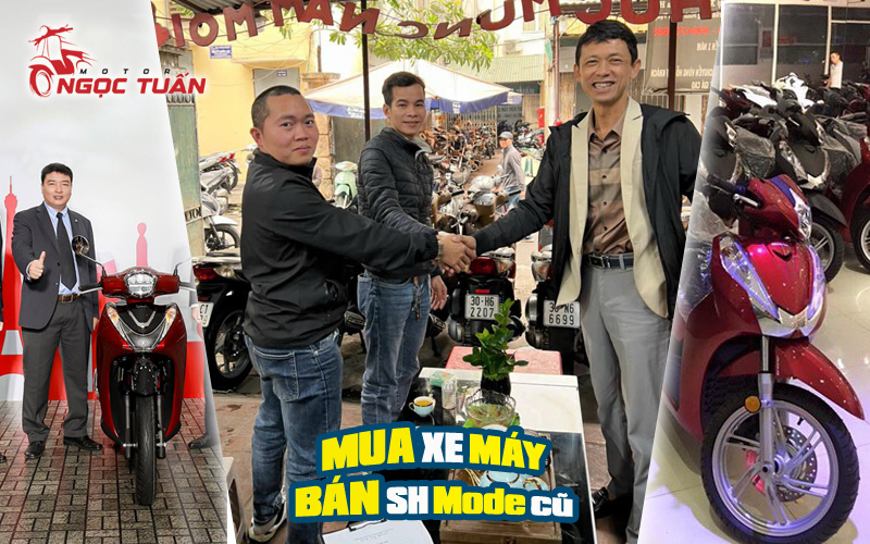 Mua bán xe máy Honda SH Mode cũ ⭐ Ngọc Tuấn Motor