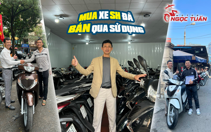 Mua bán xe SH cũ tại Hà Nội giá tốt nhất