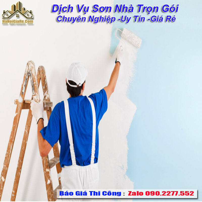 dịch vụ sơn nhà trọn gói