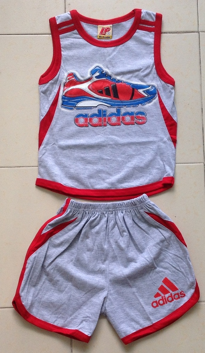 Bán sỉ quần áo trẻ em Bộ ADIDAS sát nách