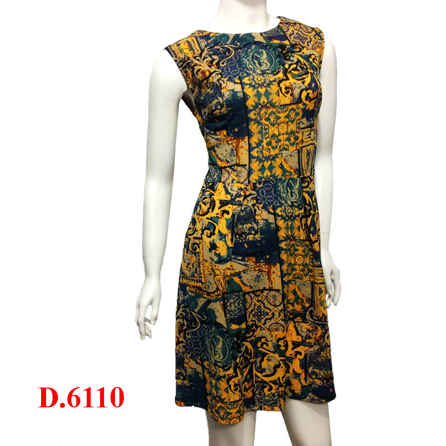 Bán bỏ sỉ đầm trung niên giá sỉ rẻ nhất D.6110