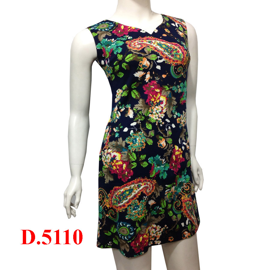Bán bỏ sỉ đầm trung niên giá sỉ rẻ nhất D.5110