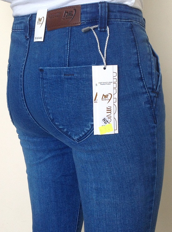 Quần jean nữ, mã số H2-9, màu xanh nhạt