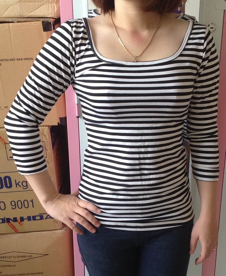 Áo thun sọc tay dài 001