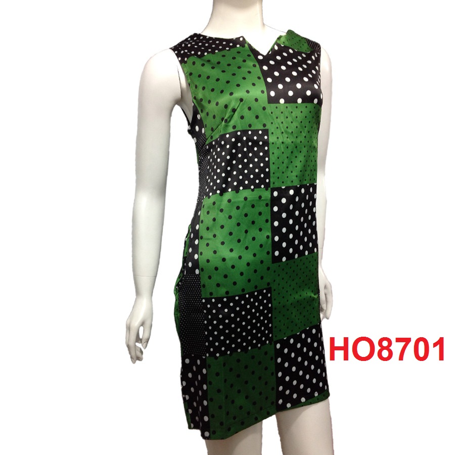 Đầm phối sọc HO8701, bán buôn giá sỉ rẻ nhất