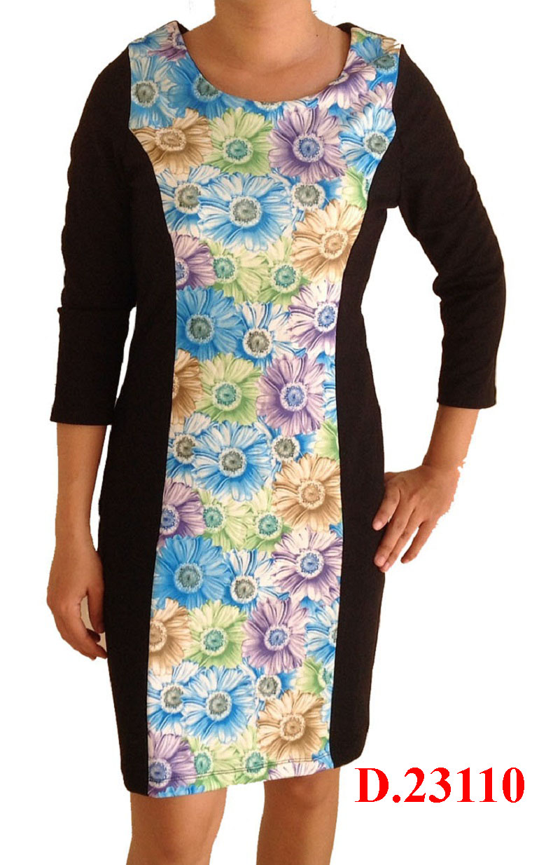Đầm xuất khẩu F21 xanh