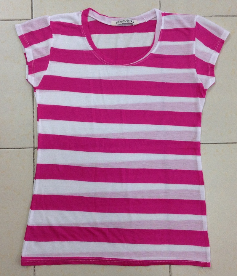 Áo thun sọc F21 - Mẫu 01