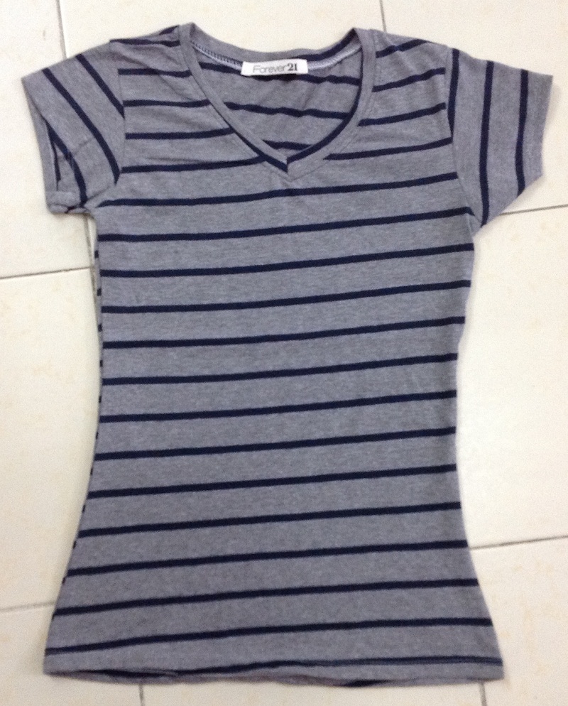 Áo thun sọc F21 - Mẫu 03