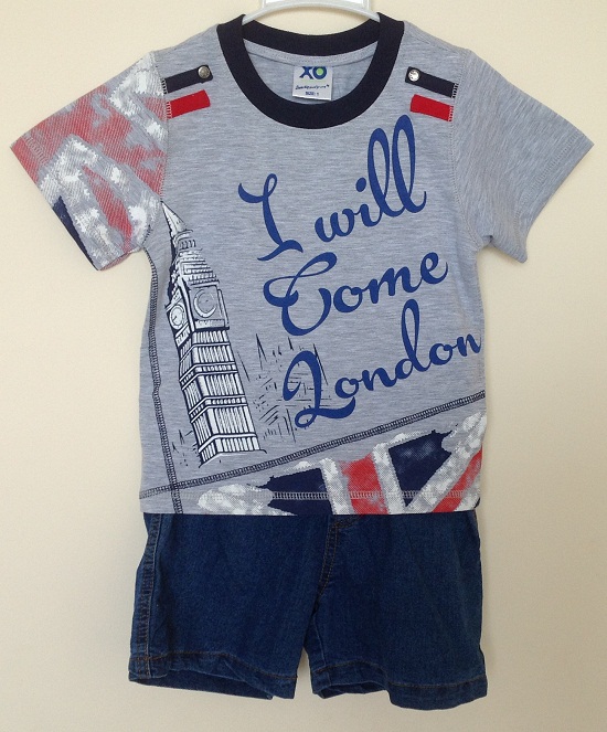 Bộ thun cao cấp I WILL COME LONDON