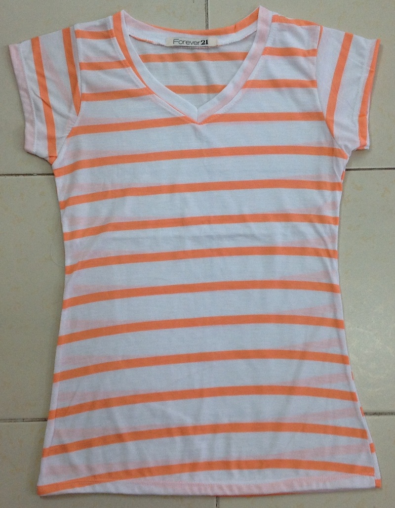 Áo thun sọc F21 - Mẫu 05