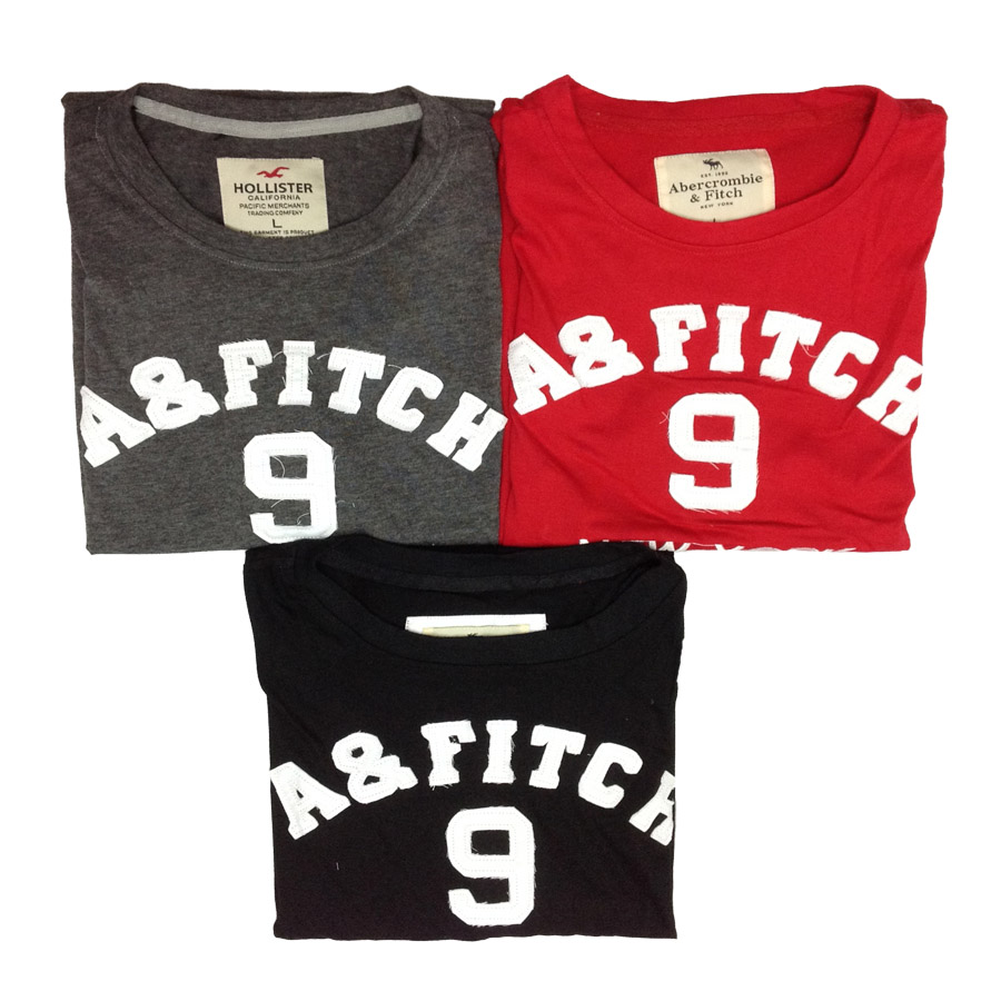 Bán sỉ áo thun nam đắp chữ A&Fitch9 , giá sỉ rẻ nhất