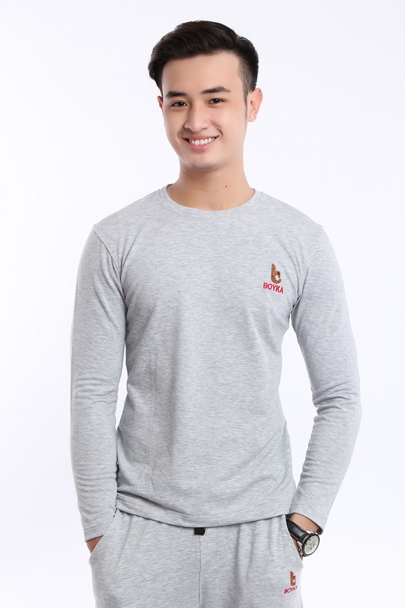 Áo thun nam giá sỉ Boyka, CỔ TRÒN, 4 màu