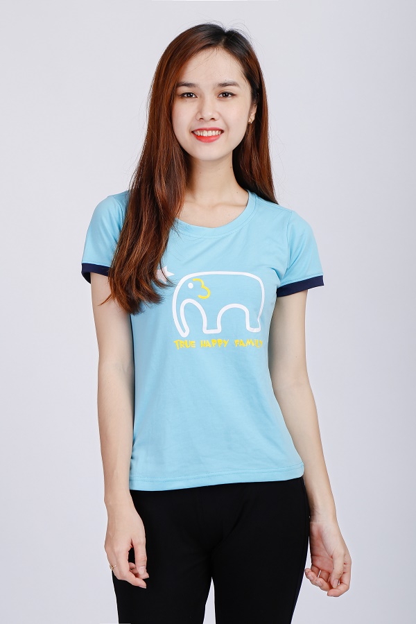 Áo thun nữ hình con voi