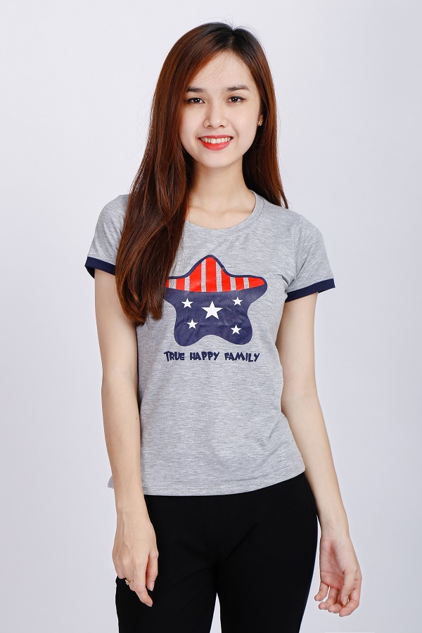 Áo thun nữ hình ngôi sao