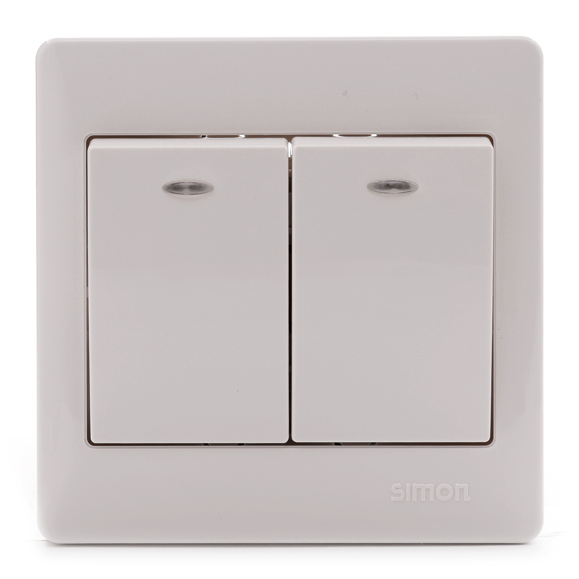 51021BD | 51022BD | Công tắc đôi 1 chiều | Công tắc đôi 2 chiều | Công tắc đôi có đèn LED