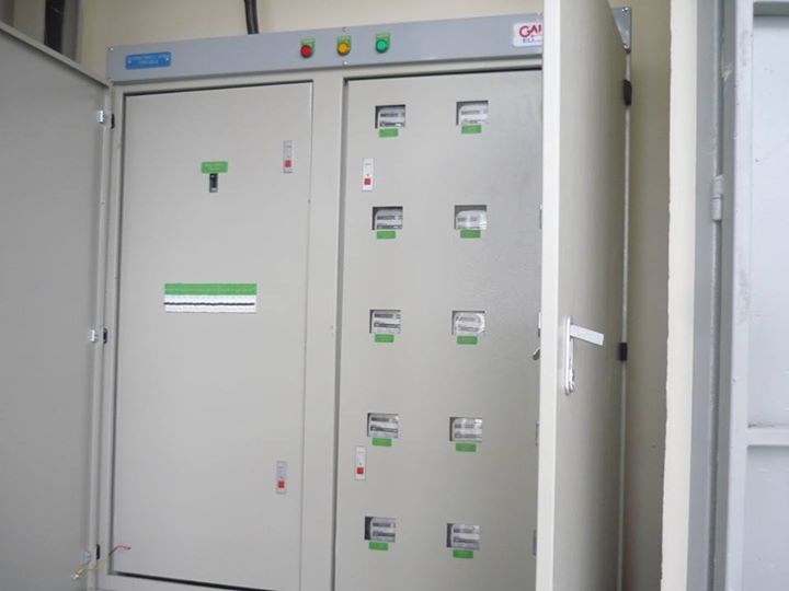 Thi công tủ tổng, tủ tầng KTX05 – đại học FPT