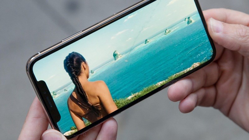 iphone X bị Burn-in màn hình