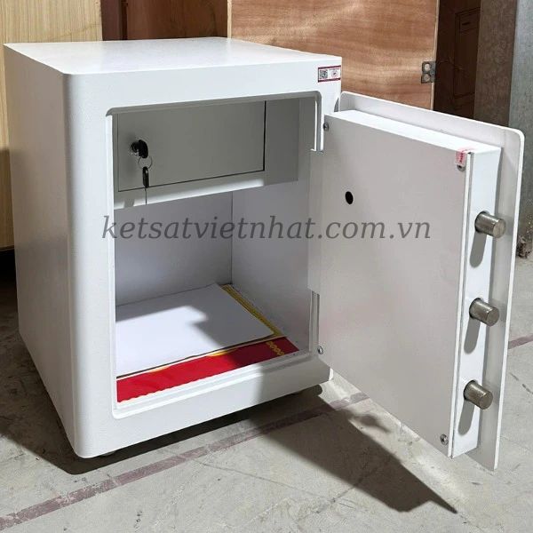Nội thất Két sắt Việt Nhật VN-50AD cơ đổi mã chống cháy cao cấp sang trọng