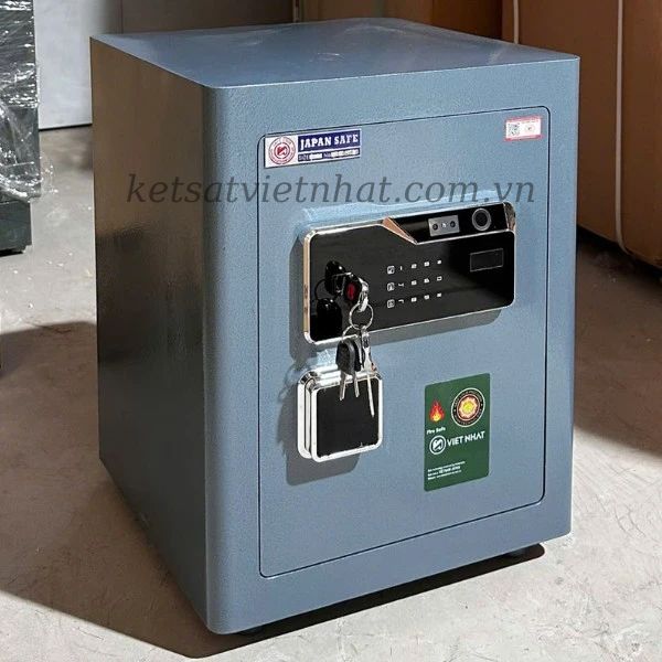 Két sắt Việt Nhật VN-50AK màu xanh hợp mệnh thủy và kim theo phong thủy