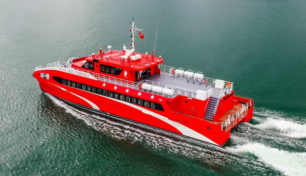 Thông tin về tàu cao tốc tuyến cảng Ao Tiên đi đảo Cô Tô