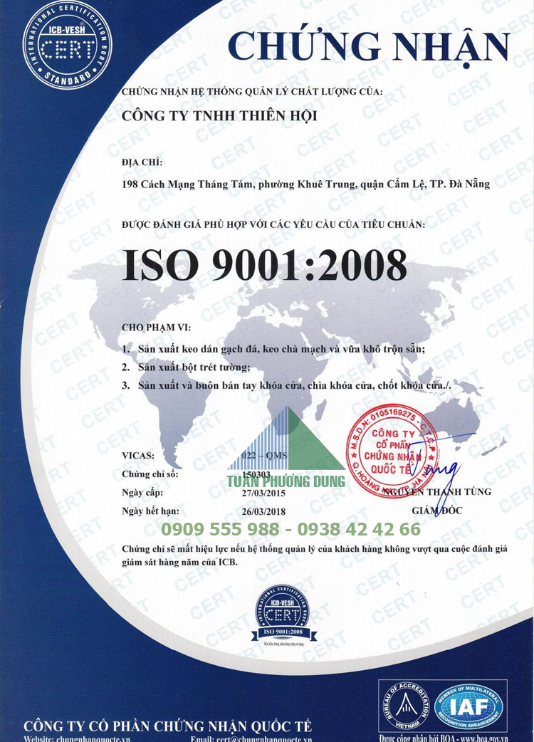 Keo dán gạch (keo ốp lát) Shilkaler 1