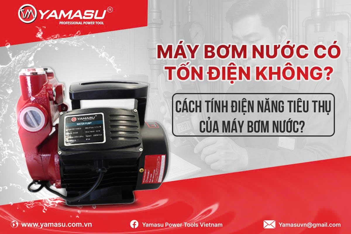 Máy bơm nước có tốn điện không?