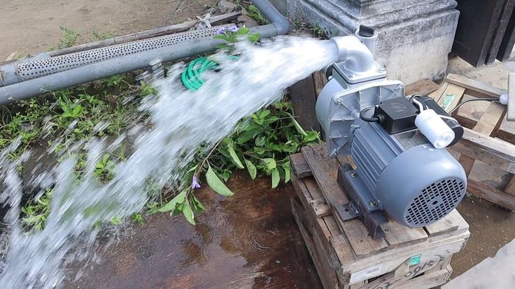 Máy bơm tự ngắt khi không có nước