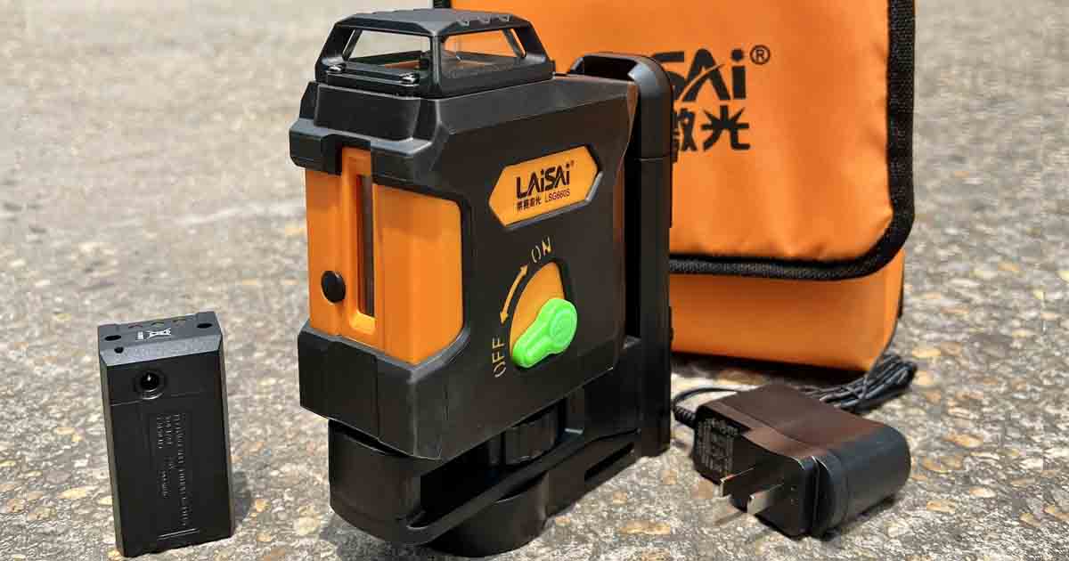 Máy cân bằng laser 5 tia xanh Laisai LSG-660S