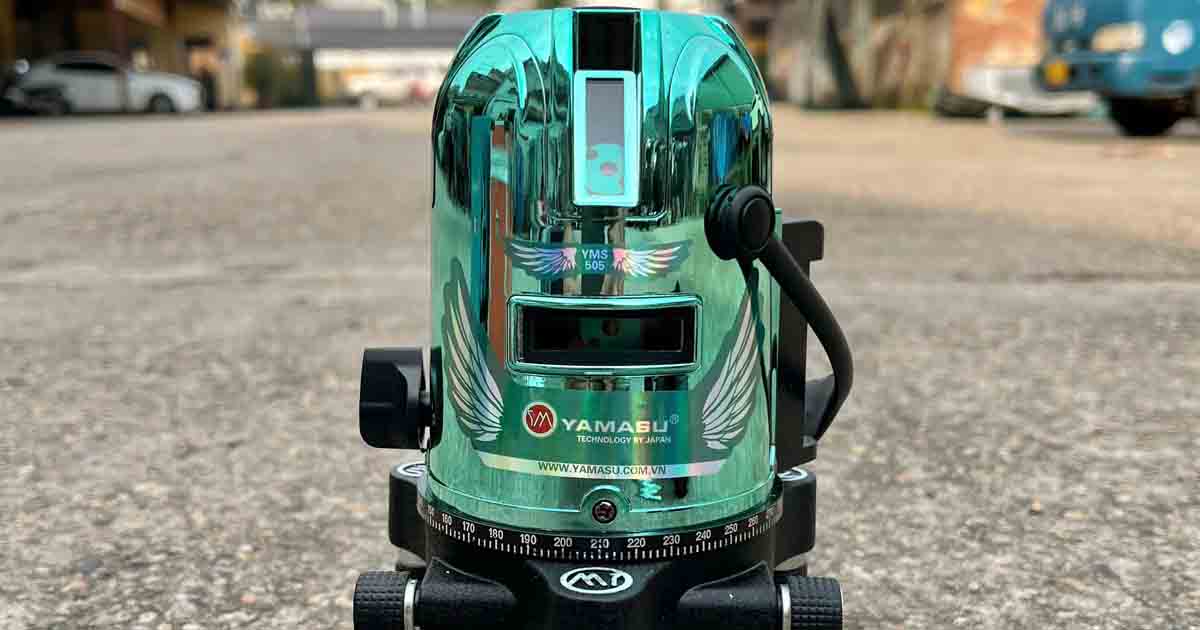 Máy laser cân bằng 5 tia xanh YAMASU YMS-505Green