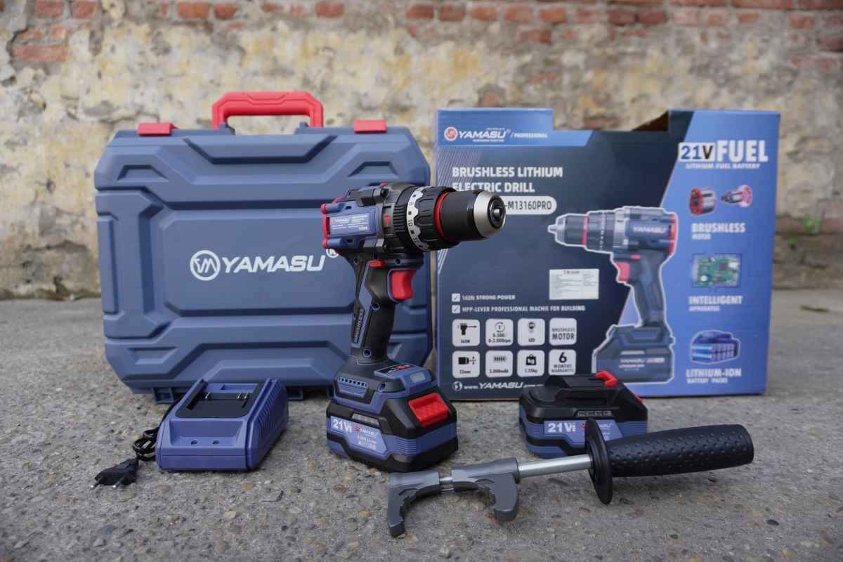 Máy khoan bắt vít pin YAMASU M13-160PRO 21V