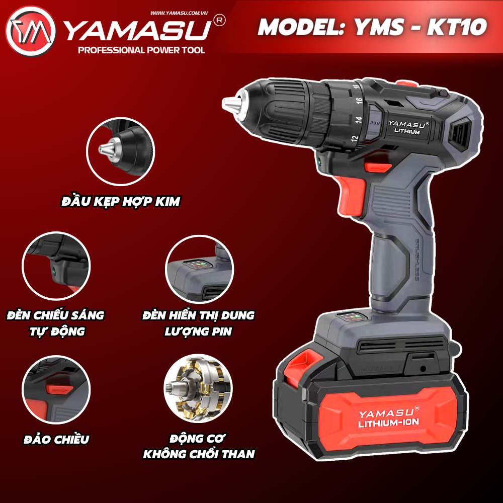 Máy khoan pin nhỏ gọn