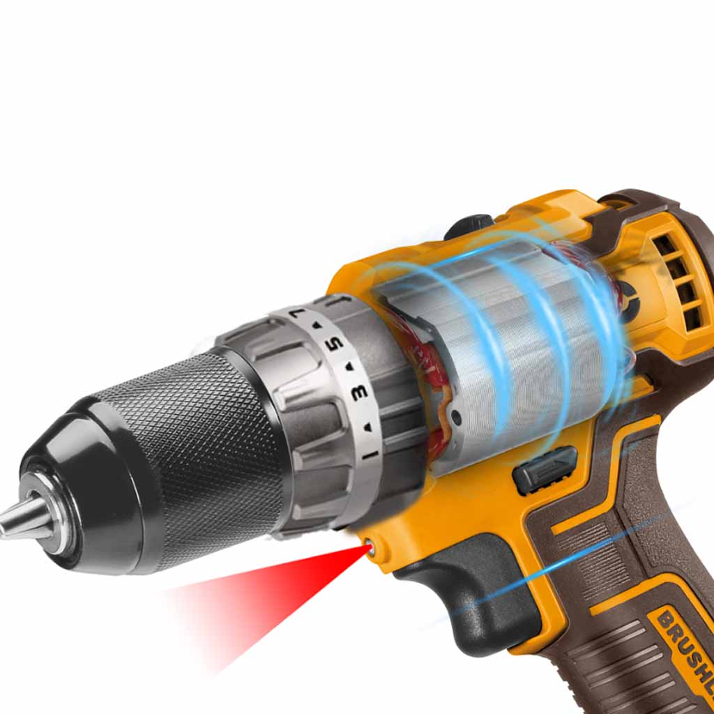 Máy khoan pin 3 chức năng INGCO