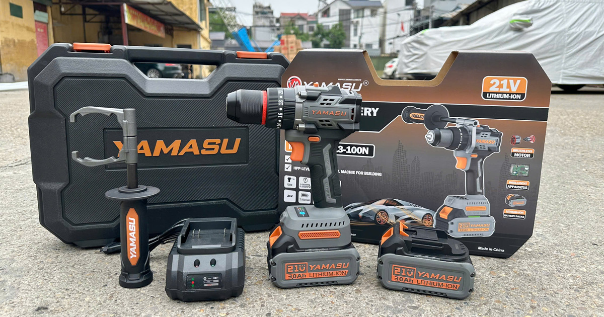 Máy khoan pin Yamasu G13-100N pin 21V