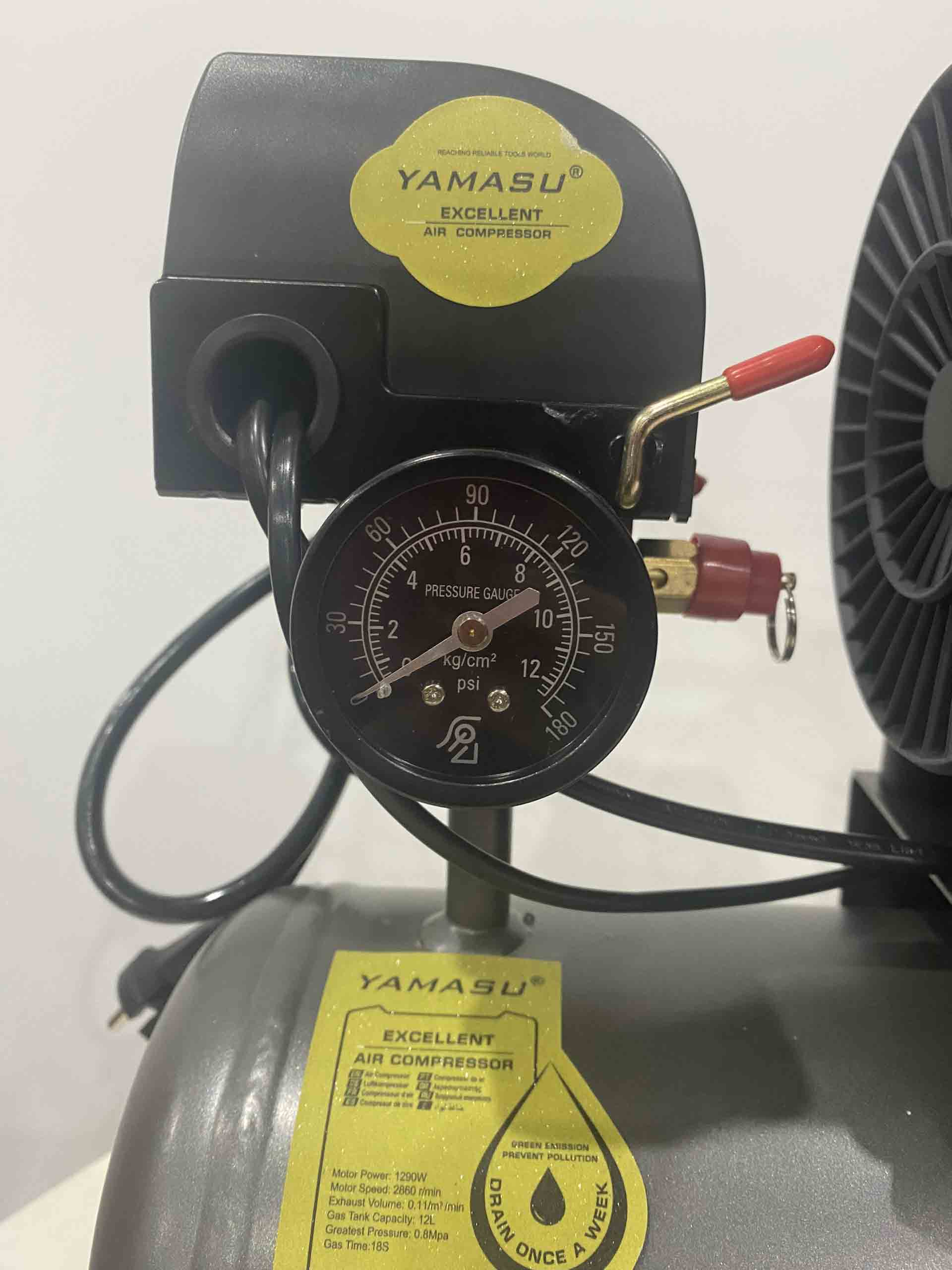 Máy nén khí bị tụt áp