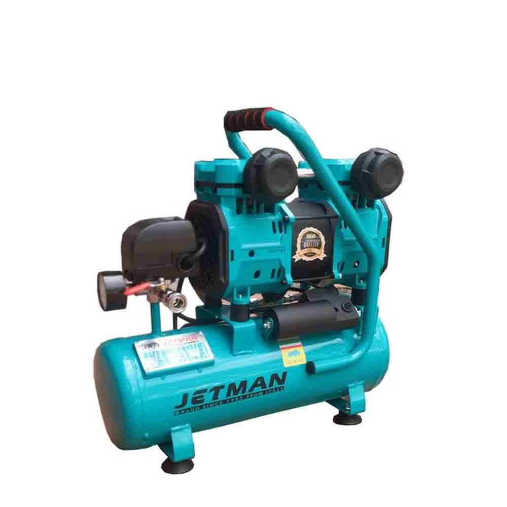 Máy nén khí không dầu mini giảm âm 12L