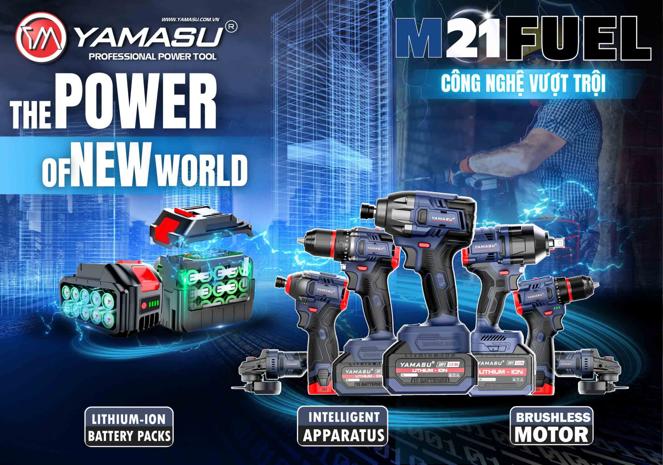 Máy pin YAMASU Việt Nam